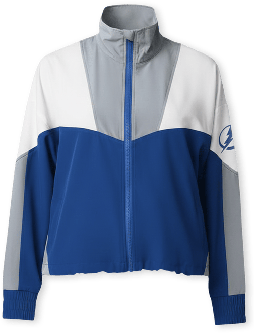 Women's Blue/Gray Tampa Bay Lightning Tessa Full-Zip Jacket