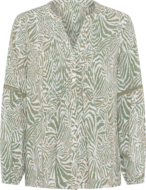 Women's Neo Animal Print Tunic Blouse