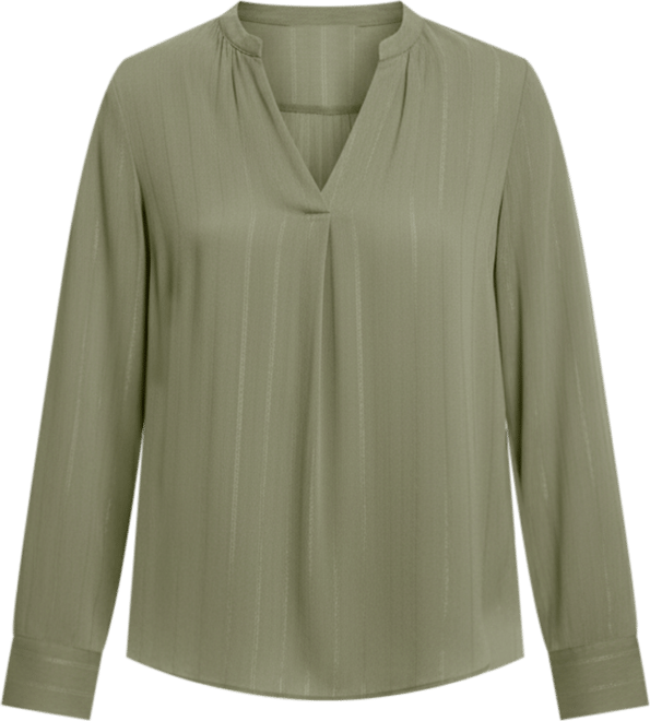 Women's Sparkle Stripe Tunic Blouse