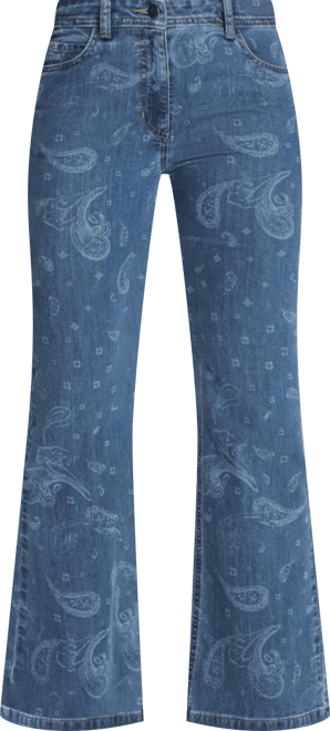 Women's Mona Fit Paisley Motif Jean