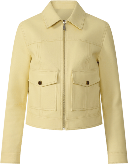 Women's Leather Cropped Jacket, Created for Macy s