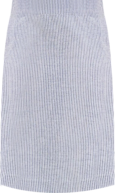 Women's Seersucker Pull-On Skirt