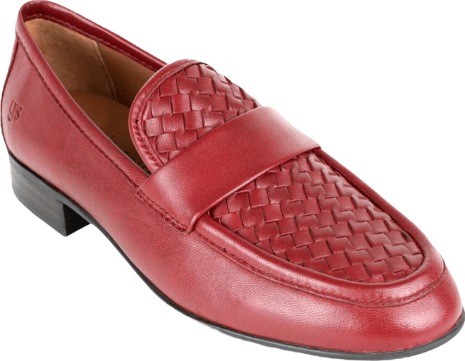 Women's Crew Woven-Vamp Loafers