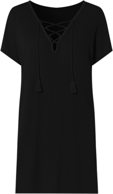 Women's Esme Lace Up Cover Up Dress