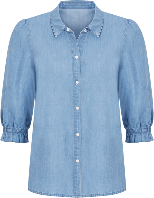 Women's Puff-Sleeve Shirt