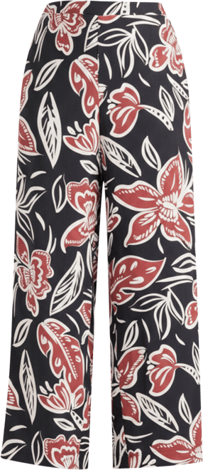 June + Vie Women's June + Vie Wide-Leg Pull-On Pants