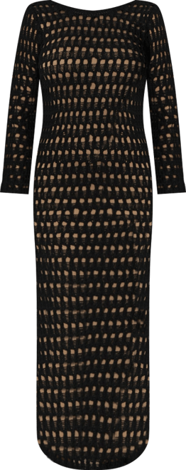 Women's Terra Cotta Serene Wonders Crochet Dress