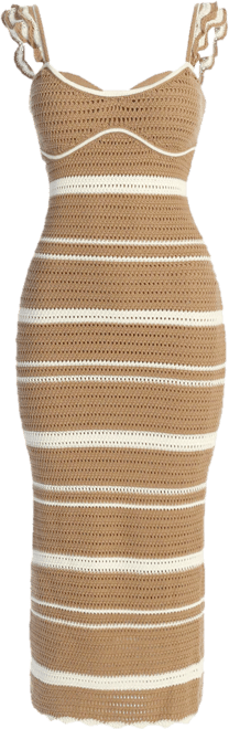 Women's Norina Striped Midi Dress