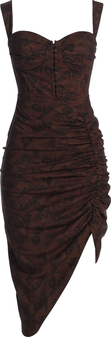 Women's Florine Print Midi Dress