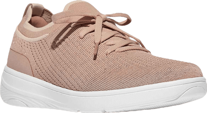 Women's Super-q Knit Slip-On Lace-Up Sneakers