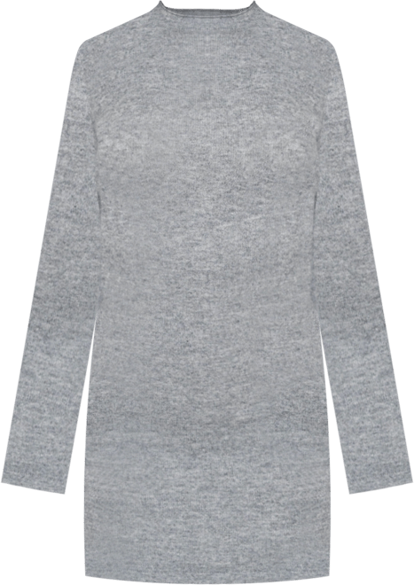 Women's Scarf Draped Mini Dress