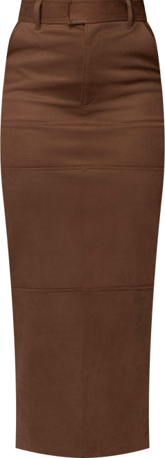 Women's Joy Suede Maxi Skirt