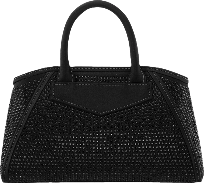 All Over Crystal Satchel Bag