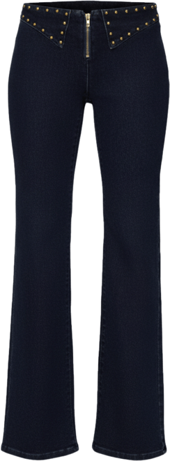 Women's Carys Studded Low Rise Flared Jeans