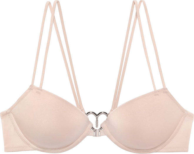 Women's Strappy Heart Push Up Bra