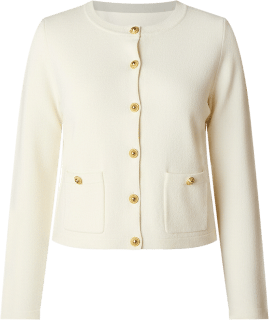 Women's Itch-Free Merino Wool Sweater Jacket with Soft Inner Lining