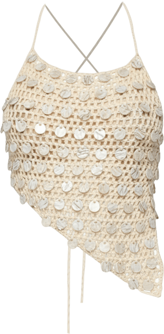 Women's Alora Iridescent Crochet Top