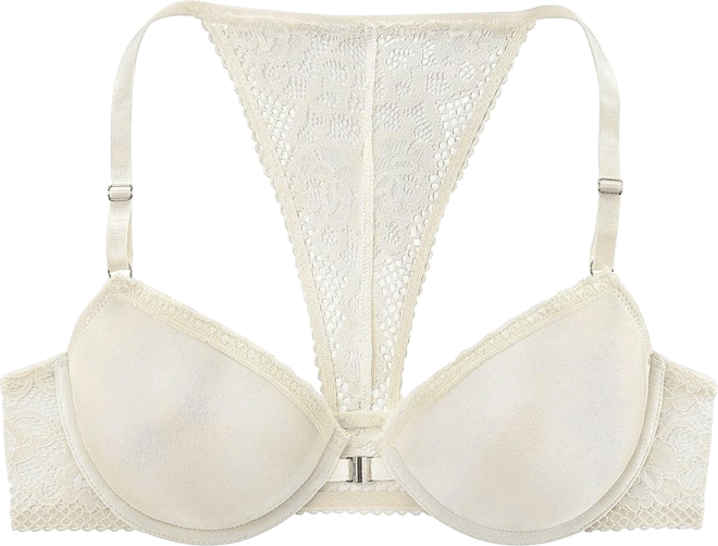 Women's Lace Back T-Shirt Bra