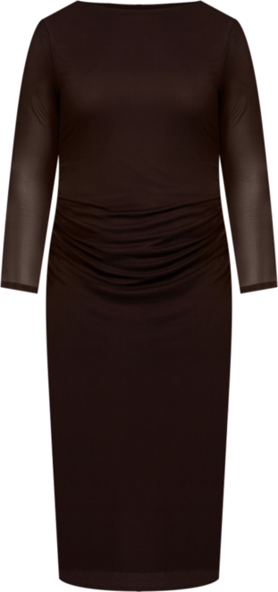 Women's Elegant Mesh Maxi Dress