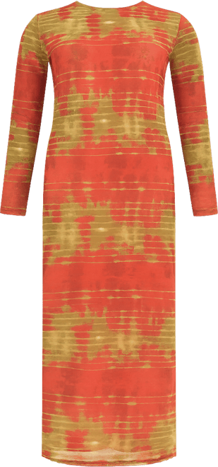 Women's Tye Dye Midi Dress