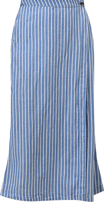 Women's Organic Cotton Canopy Linen Blend Wrap Skirt