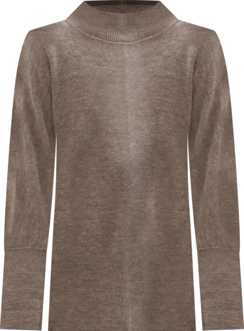 Women's Drape Funnel Neck Sweater