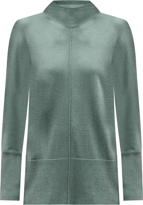 Women's Drape Funnel Neck Sweater