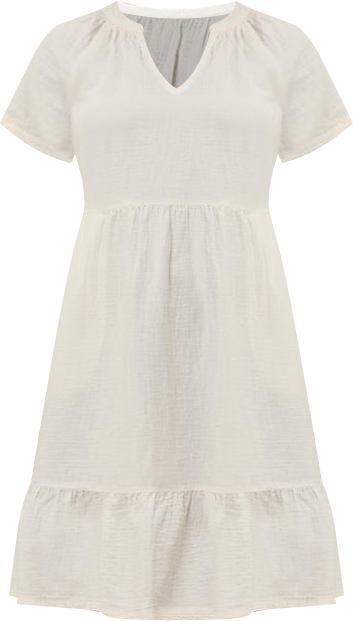 Women's Organic Cotton Coastal Double Gauze Breezy Dress