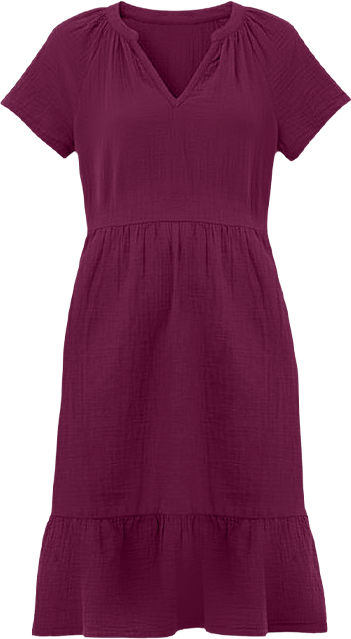 Women's Organic Cotton Coastal Double Gauze Breezy Dress