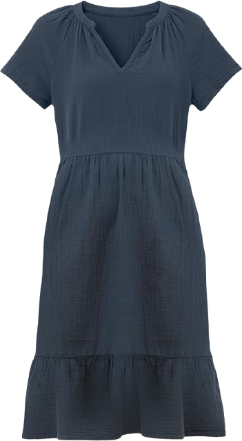 Women's Organic Cotton Coastal Double Gauze Breezy Dress