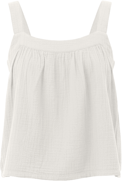 Women's Organic Cotton Coastal Double Gauze Square Neck Cami