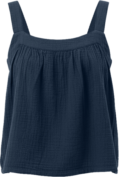 Women's Organic Cotton Coastal Double Gauze Square Neck Cami