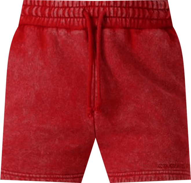 Women's Uni Logo Acid Wash Sweat Short