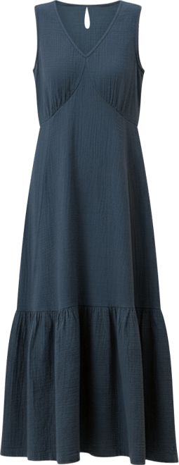 Women's Organic Cotton Coastal Double Gauze Beach To Brunch Dress