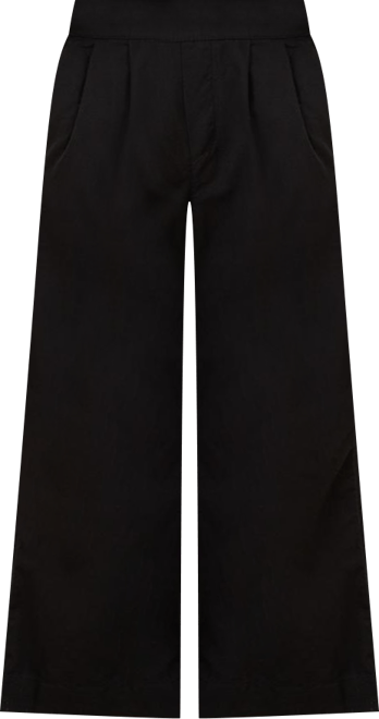 Women's Organic Cotton Canopy Linen Blend Pleated Trouser