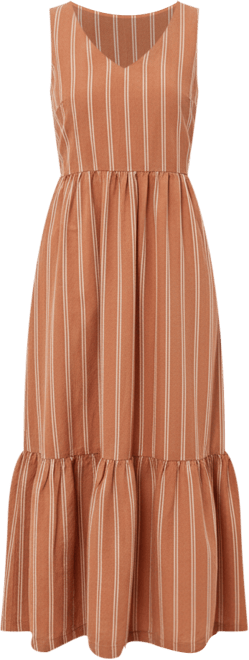 Women's Organic Cotton Canopy Linen Blend Easy Tank Dress