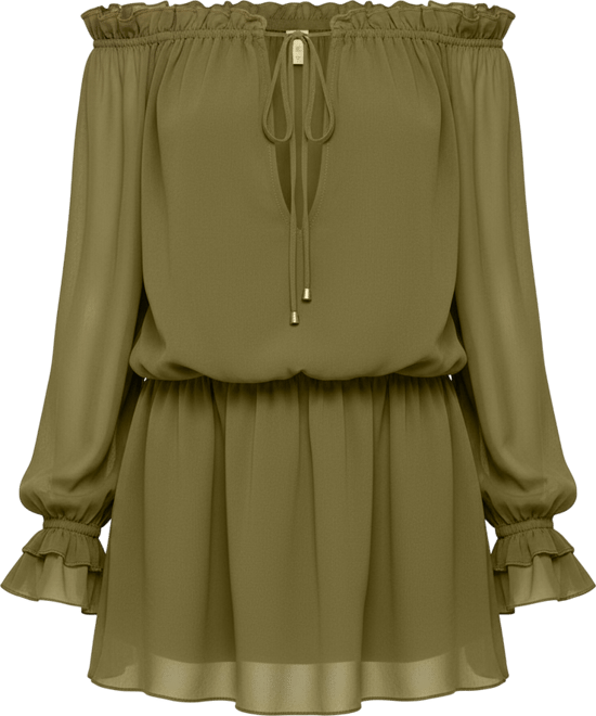 Women's Delphine Off Shoulder Chiffon Romper