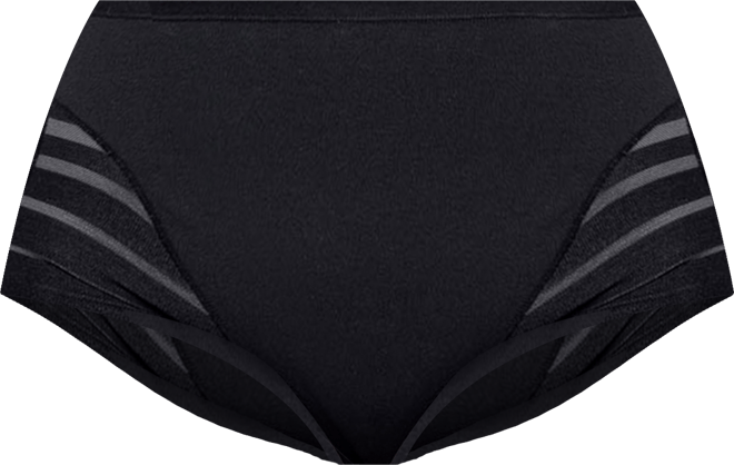 Women's Lace Stripe Undetectable Classic Shaper Panty 012903