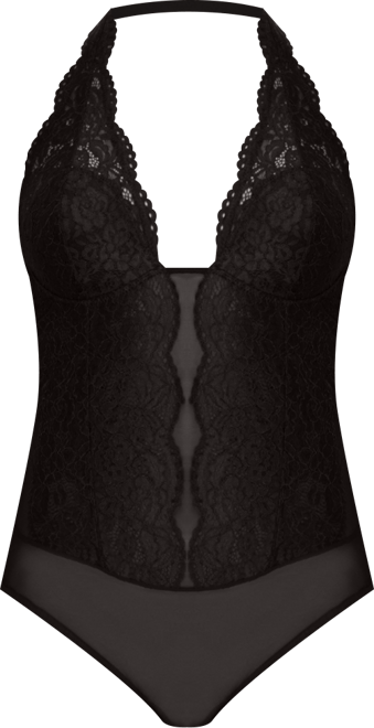 'by Wacoal Women's Ciao Bella Lingerie Halter Bodysuit 936144