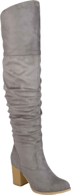 Women's Kaison Stacked Heel Over The Knee Boots