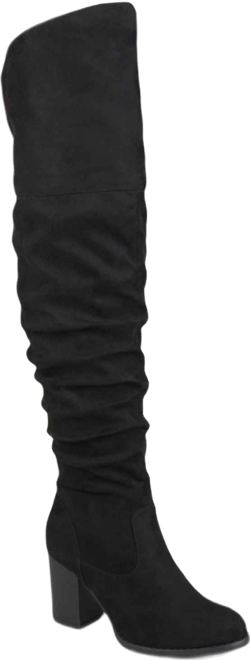 Women's Kaison Stacked Heel Over The Knee Boots