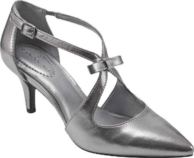 Women's Zeffer Strappy Bow Stiletto Heel Pumps