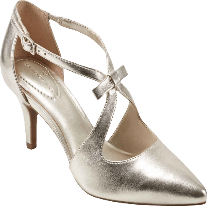 Women's Zeffer Strappy Bow Stiletto Heel Pumps