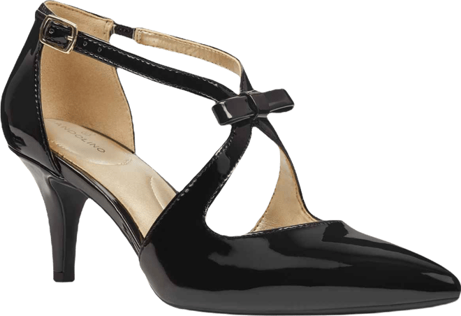 Women's Zeffer Strappy Bow Stiletto Heel Pumps