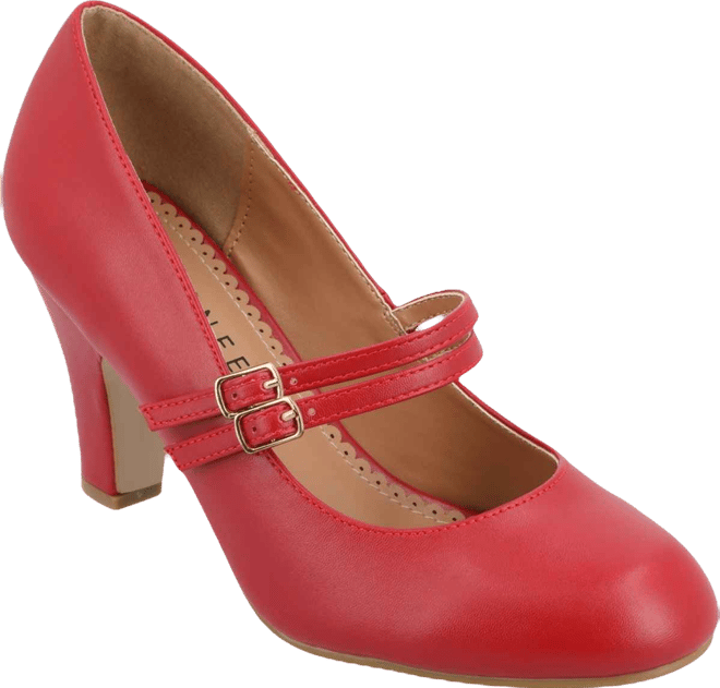 Women's Windy Double Strap Mary Jane Pumps