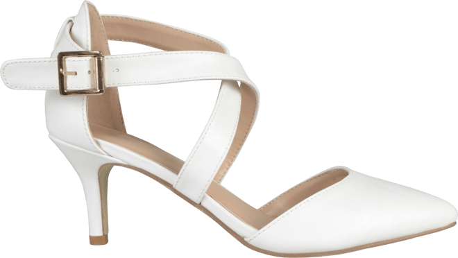 Women's Riva Crisscross Strap Pointed Toe Pumps