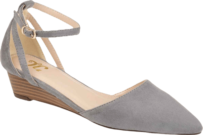 Women's Arkie Pointed Toe Ankle Strap Wedges