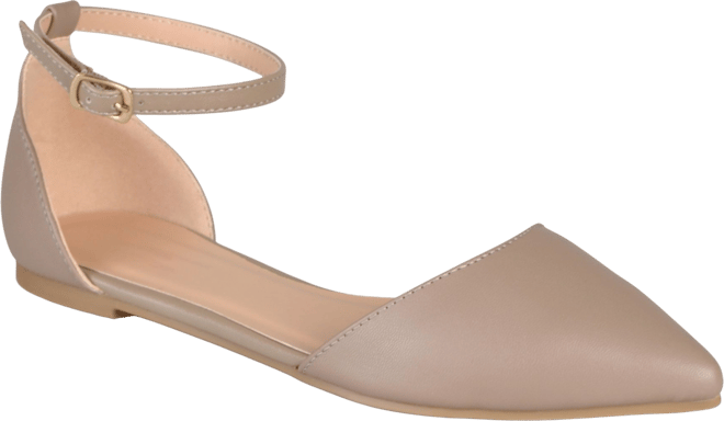 Women's Reba Ankle Strap Pointed Toe Flats