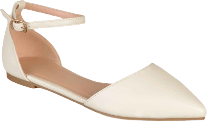 Women's Reba Ankle Strap Pointed Toe Flats