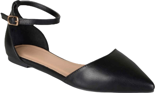 Women's Reba Ankle Strap Pointed Toe Flats